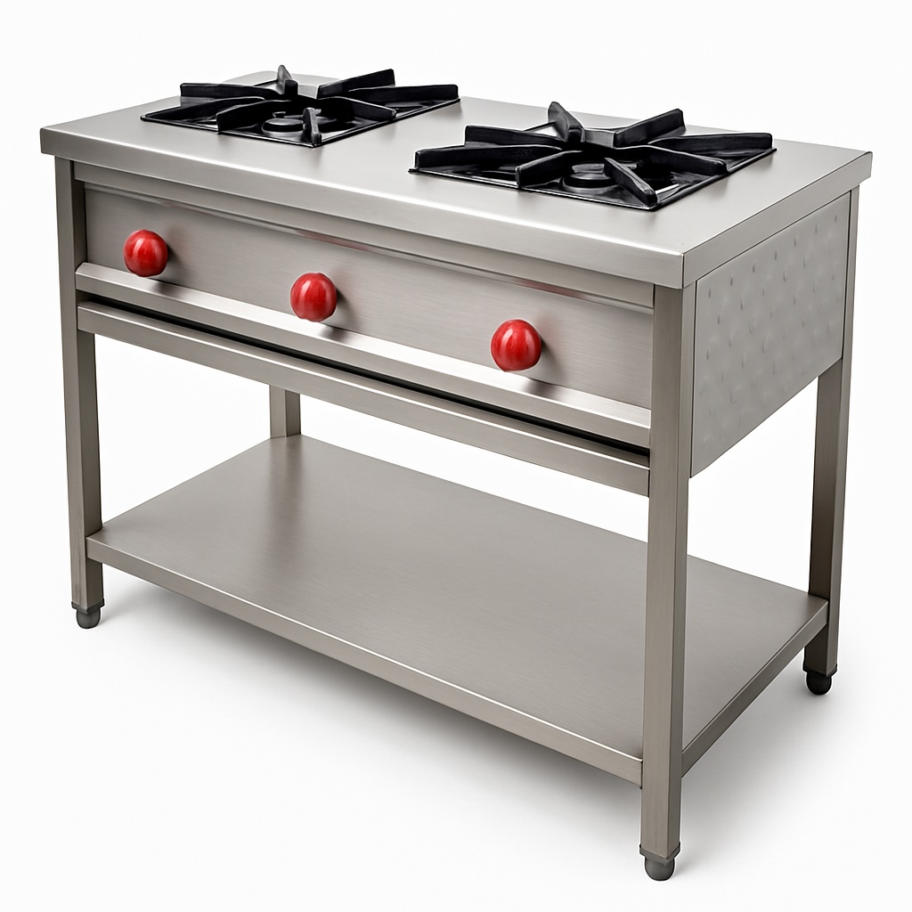 Commercial Cooking Range 2 Burner Equipment
