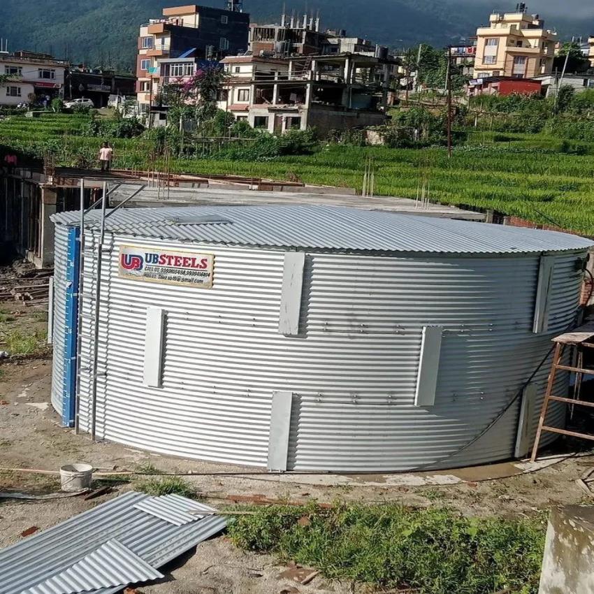Zinc Aluminium Corrugated Tanks