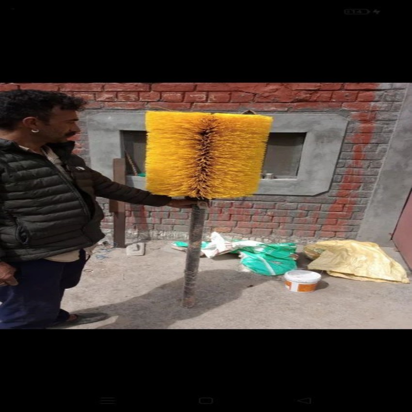 Cow Massage Brush Assembly