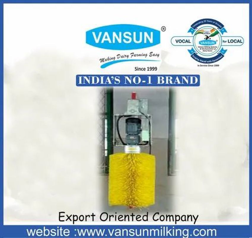 Automated Cow Swing Brush