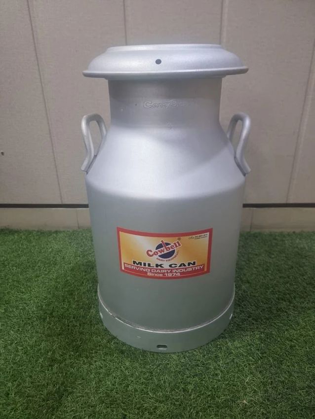 Cowbell 30 Liter Aluminum Dairy Can