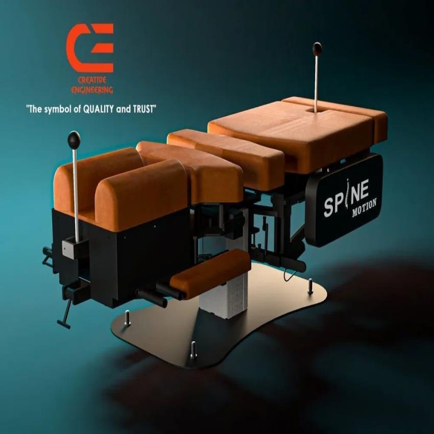 CREATIVE ENGINEERING Automatic Lumbar Traction Table - Hospital Use