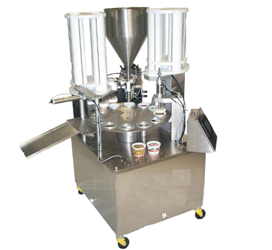 Automated Curd Cup Packaging Machine