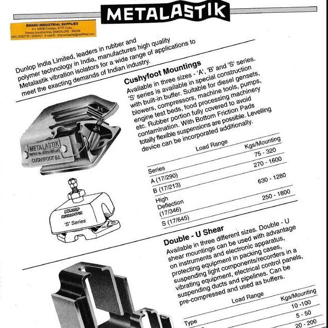 Cushyfoot Anti Vibration Isolators