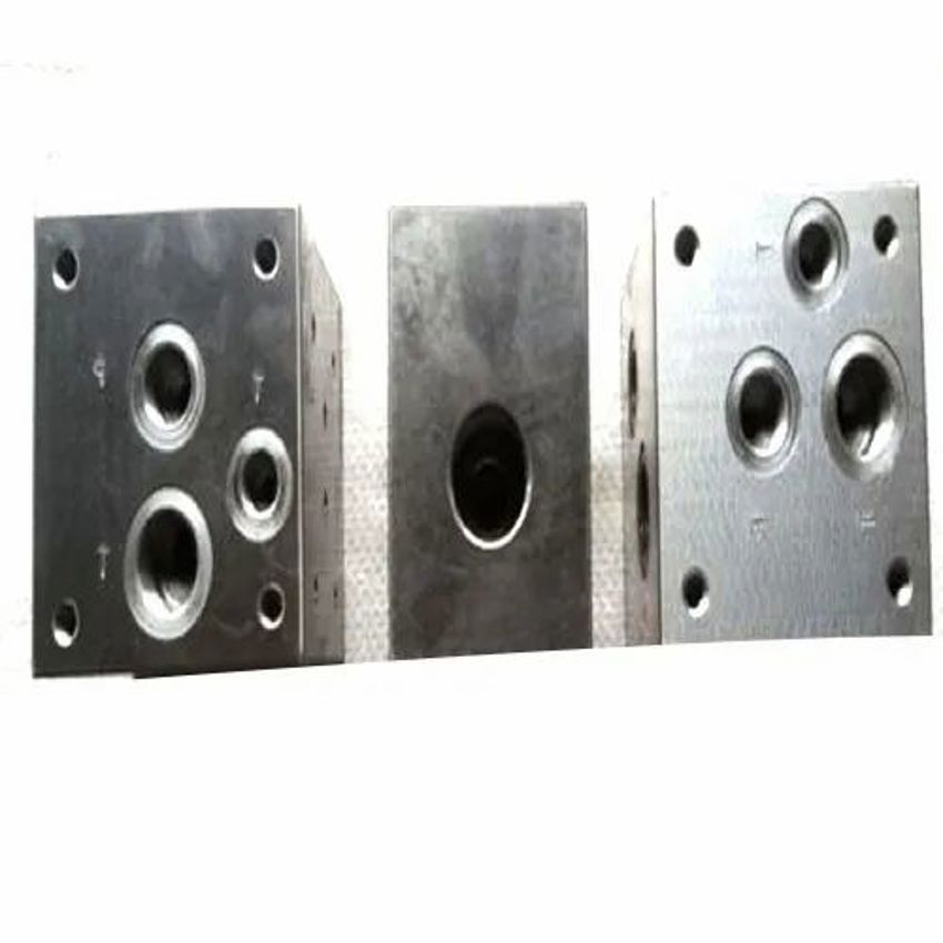 Custom Polished Hydraulic Blocks