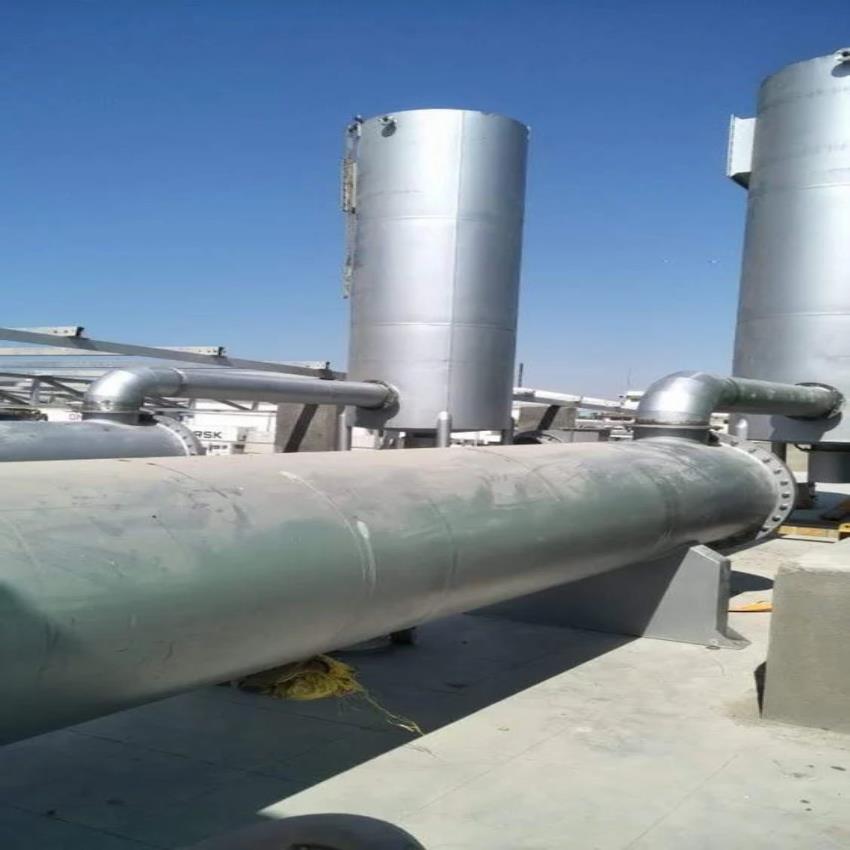 Cylindrical Pipe Stainless Steel Air Pollution Control Equipment