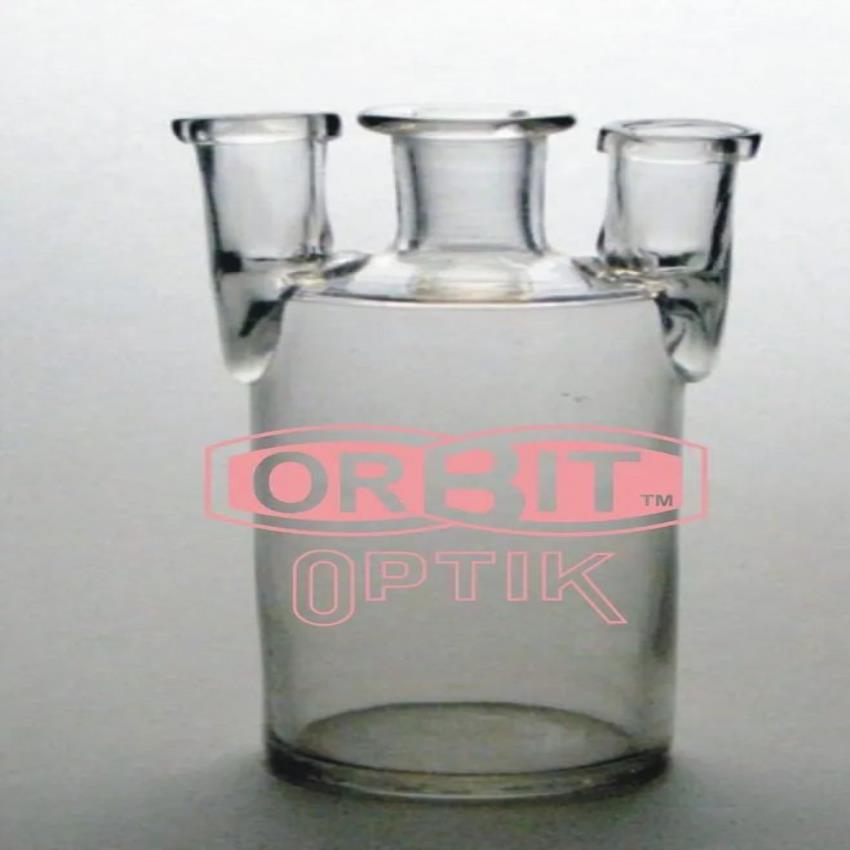Cylindrical Woulff Bottle, Laboratory Glassware