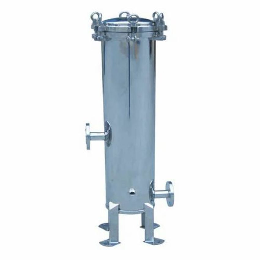 Dairy Industry Inline Filter, MS Vertical Type