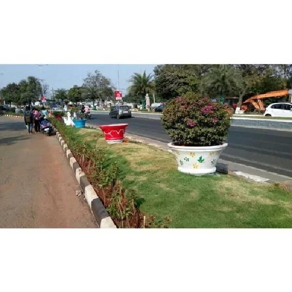 Round RCC Flower Pot