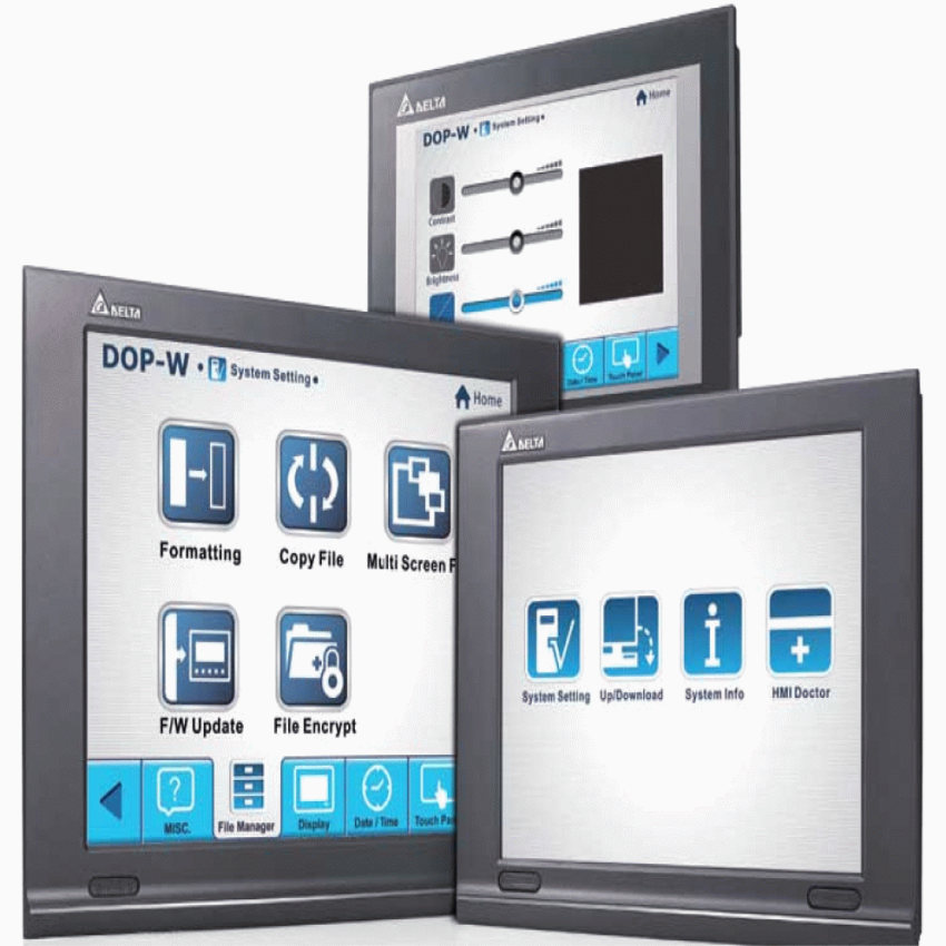 Delta DOP-W Series Industrial HMI