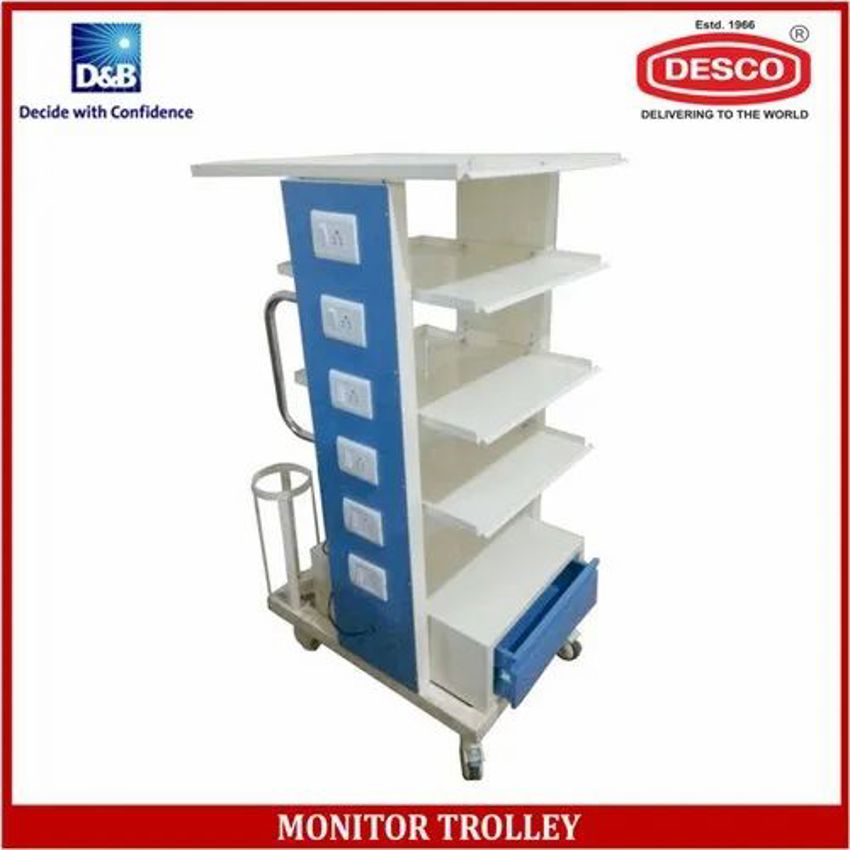 DESCO Hospital Monitor Cart