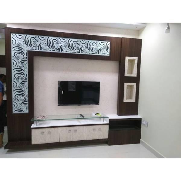 Designer Wooden Media Cabinet