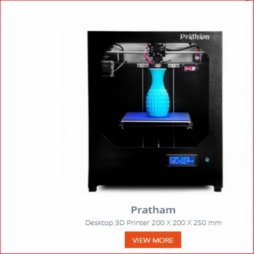 Pratham Desktop 3D Printer