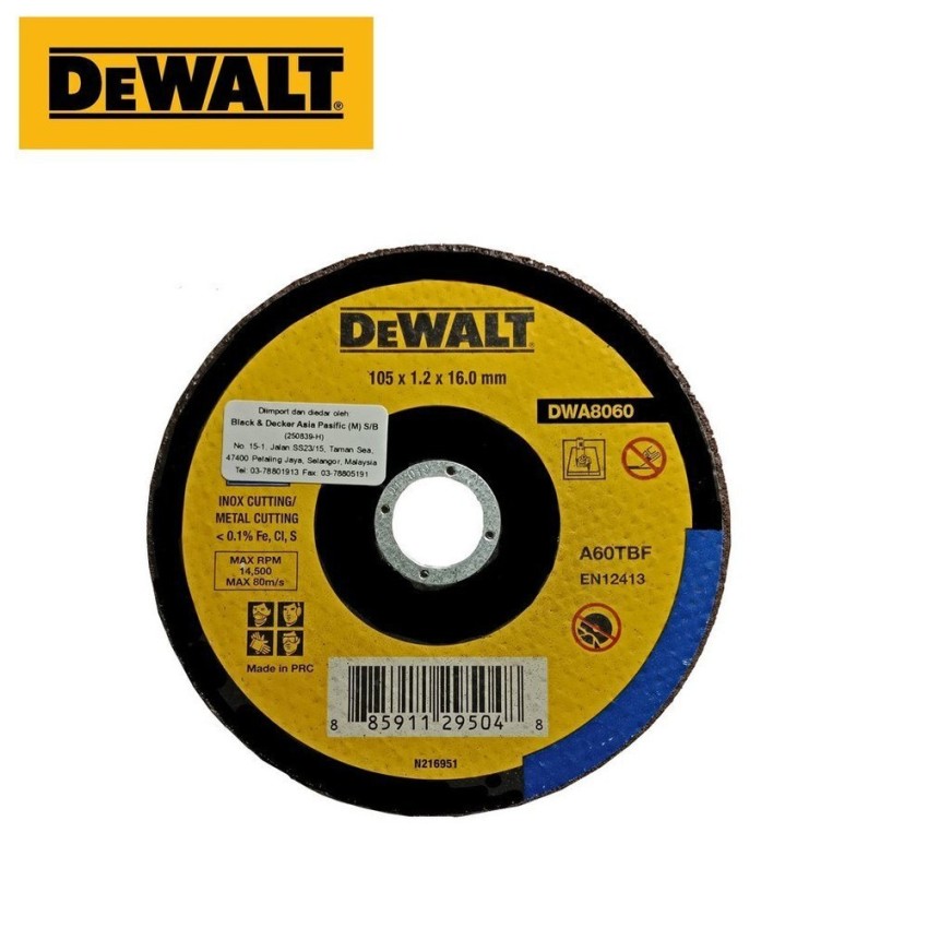 Dewalt Type 27 Metal Cutting Disc