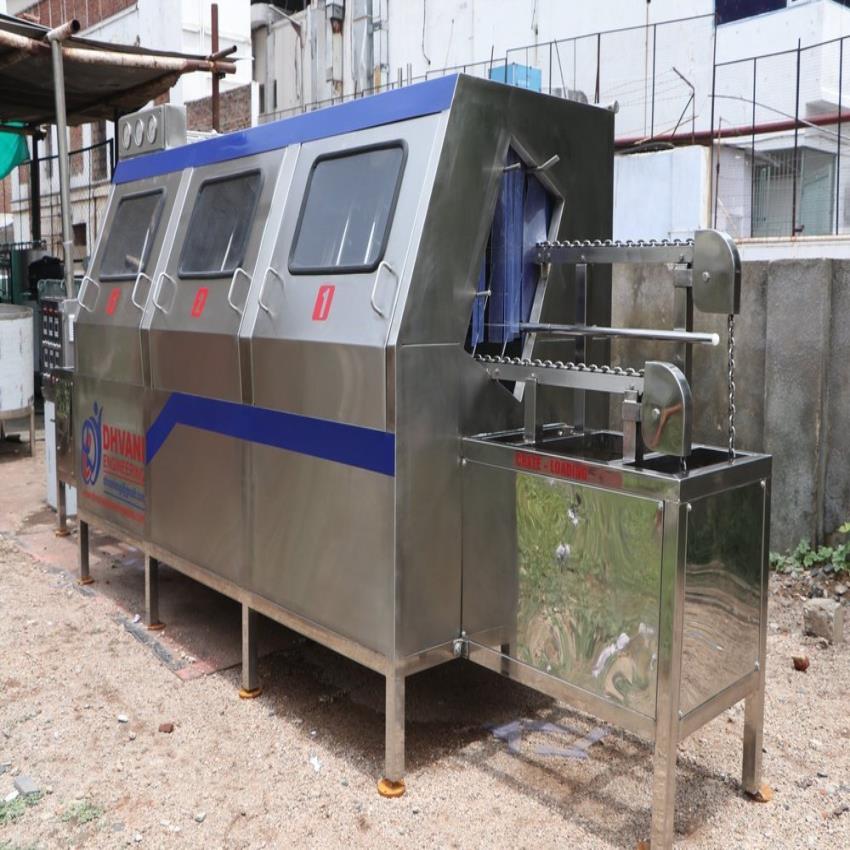 Dhvani Engineering Crate Washing Equipment