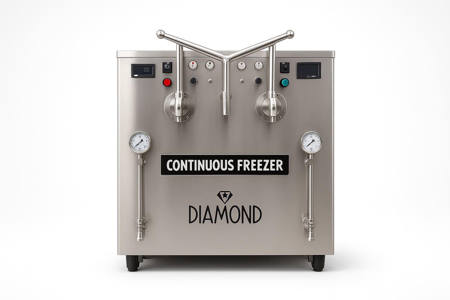 Diamond 2 Star SS Continuous Ice Cream Freezer
