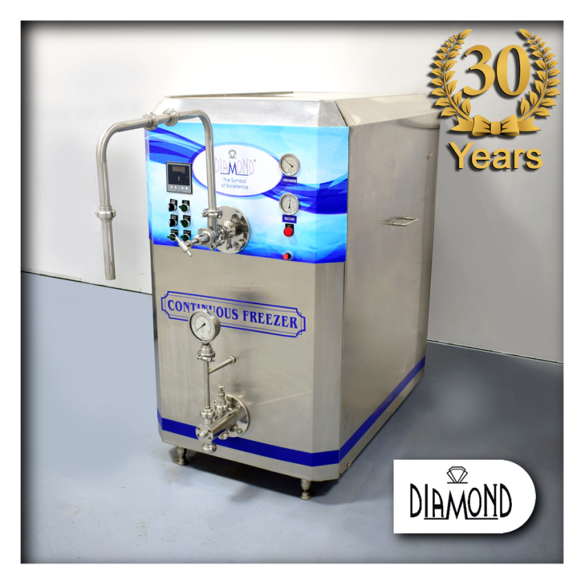 Diamond Single Door Continuous Ice Cream Freezer