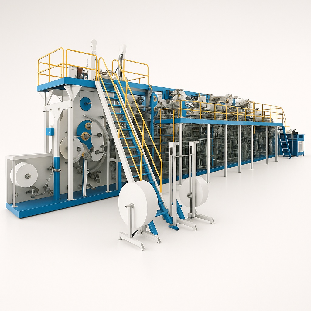 Industrial Diaper Production Machine