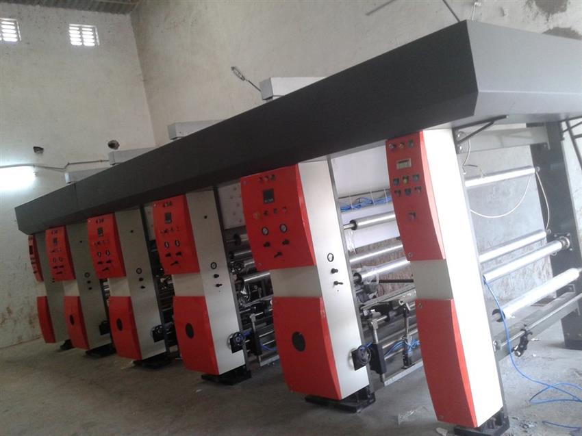 Die Type Film Rotogravure Printing Machine