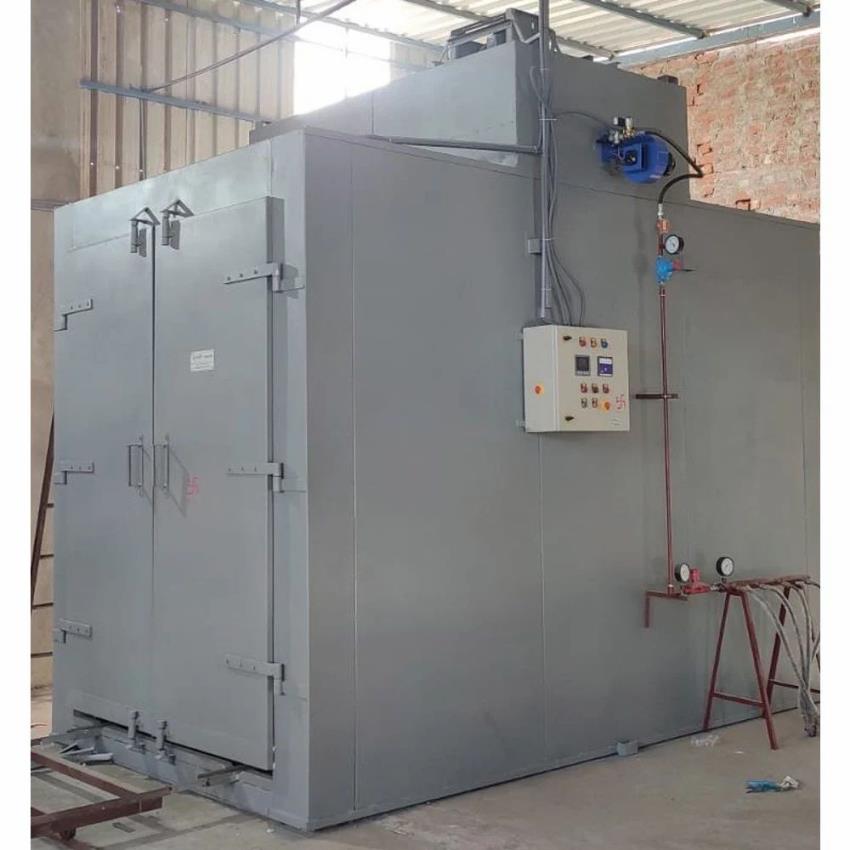 Automatic Direct Gas Fired Baking Oven, 2000 kg Capacity