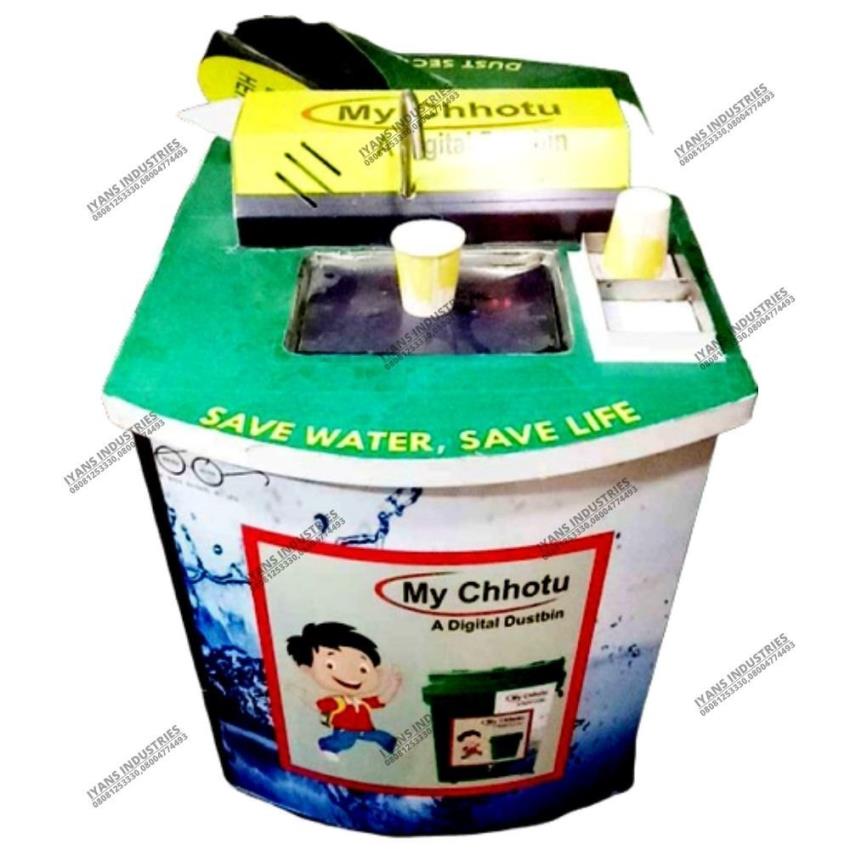 Digital Dustbin Water Dispenser Machine