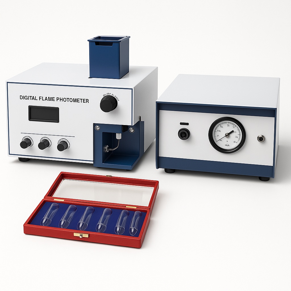 Digital Laboratory Flame Photometer