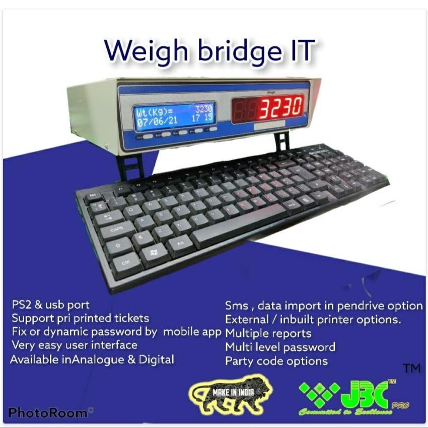 Digital Mild Steel Weighbridge Terminal