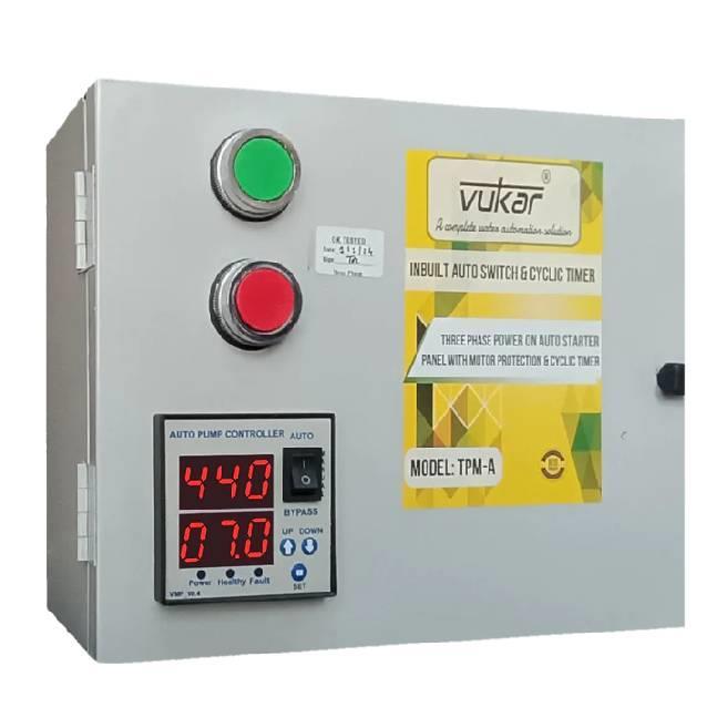 Digital Three Phase DOL Auto Motor Starter Panel Board