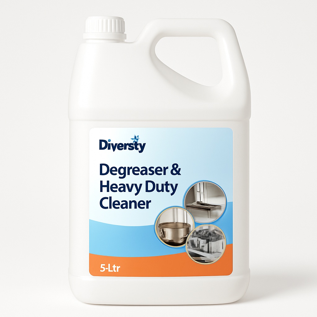 Diversey Heavy Duty Degreaser Cleaner, 5 Ltr