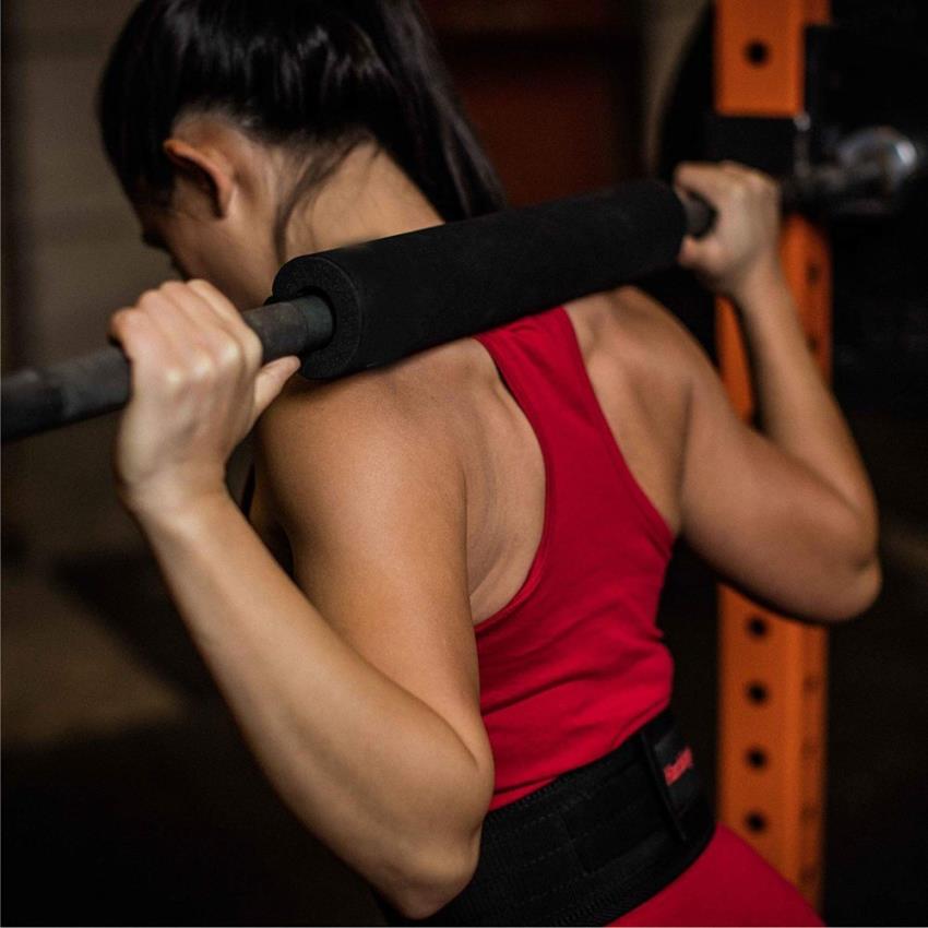 Dolphy Black Barbell Shoulder Pad