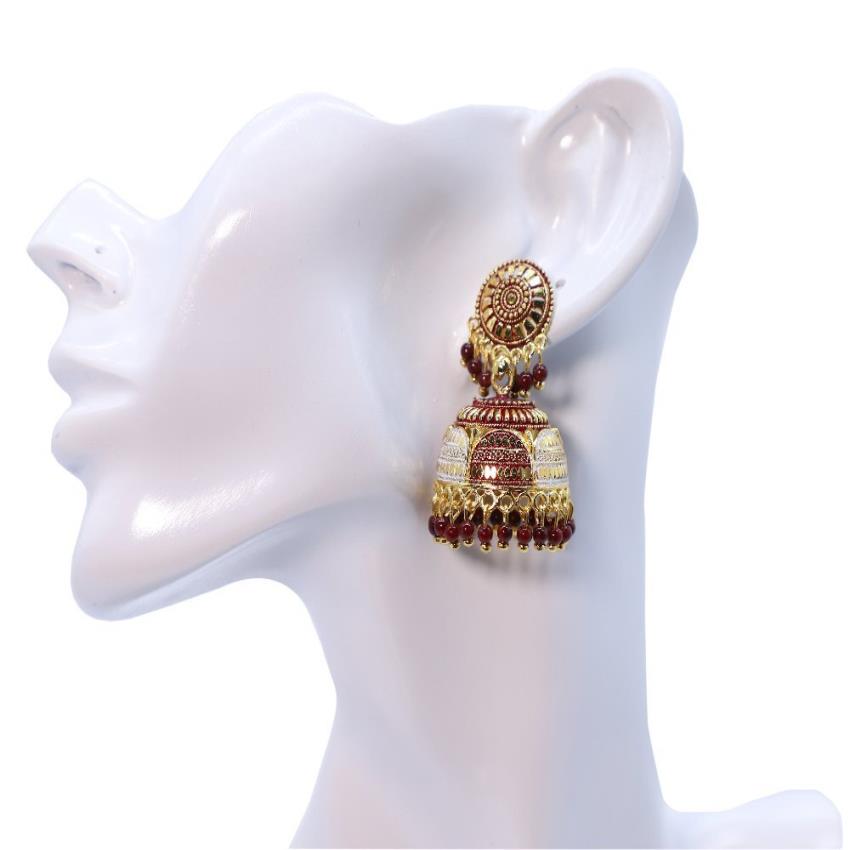 Dome Jhumka Earrings