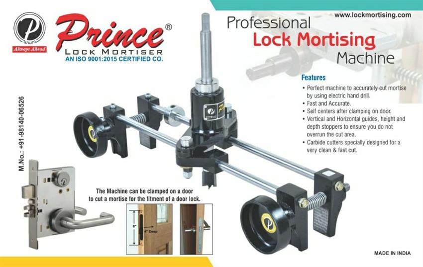Manual Door Lock Mortising Machine