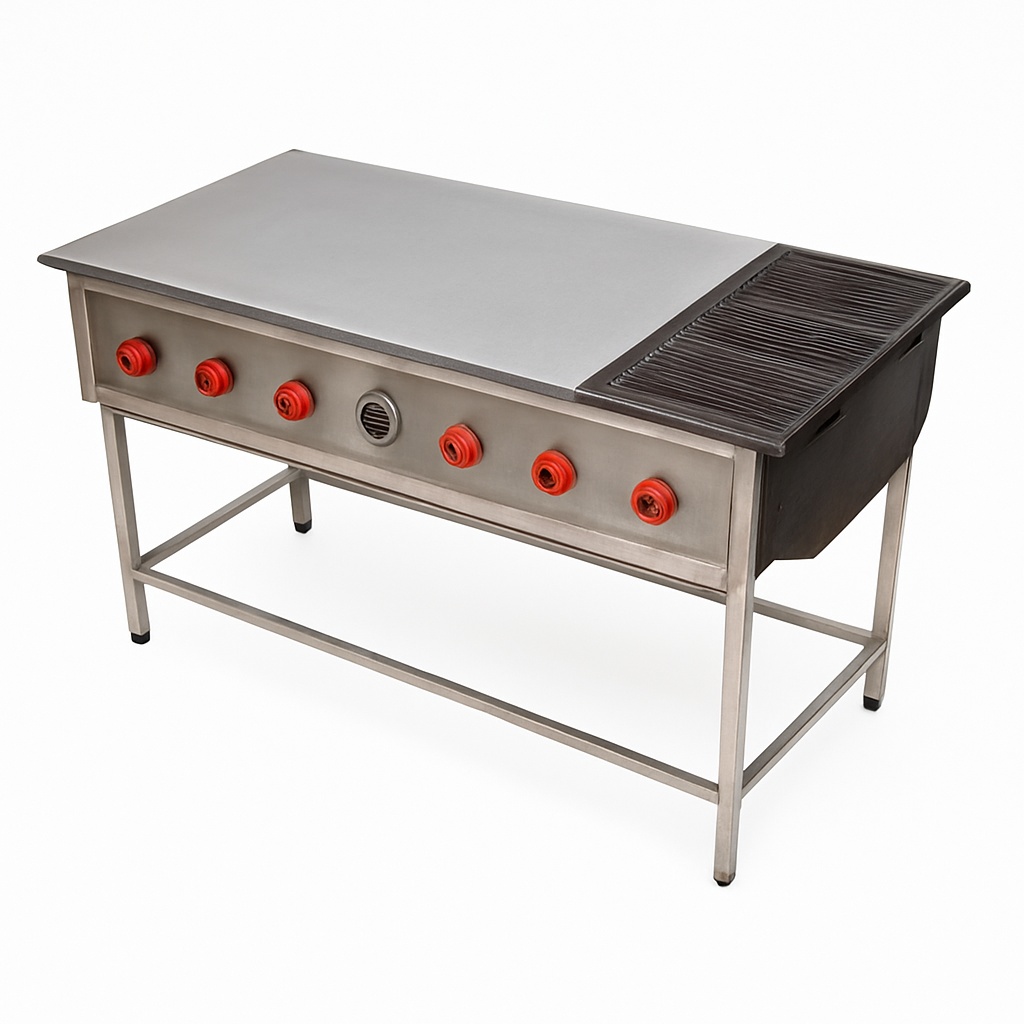 Dosa Plate With Integrated Puffer