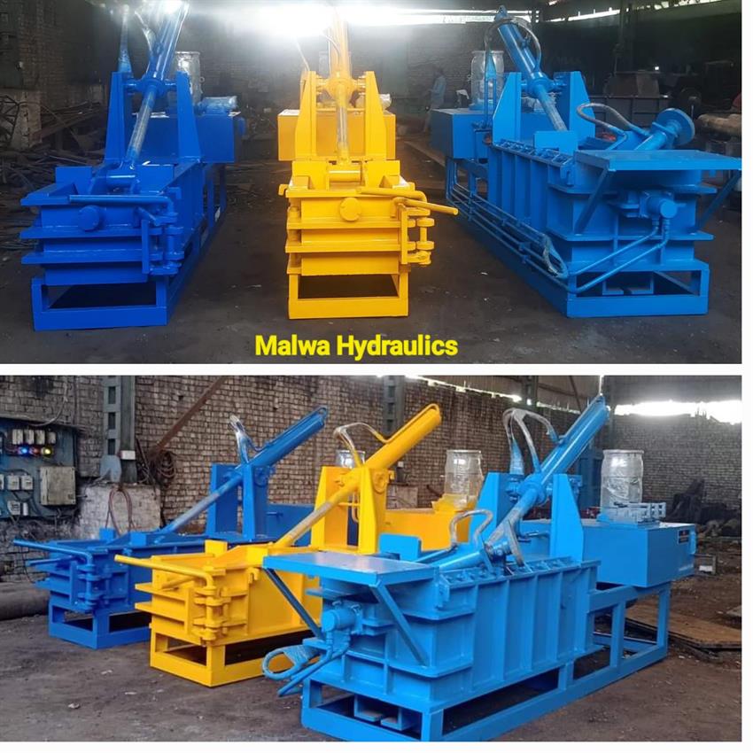 Double Action Mild Steel Baling Equipment