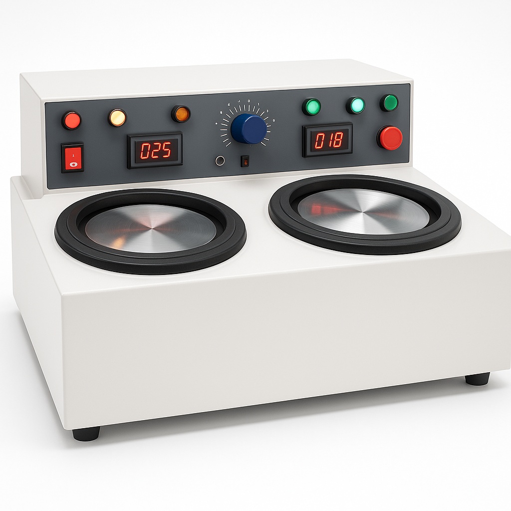 Variable Speed Double Disc Polishing Machine