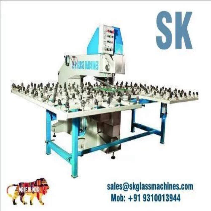 Double Drill Glass Machine, Mild Steel