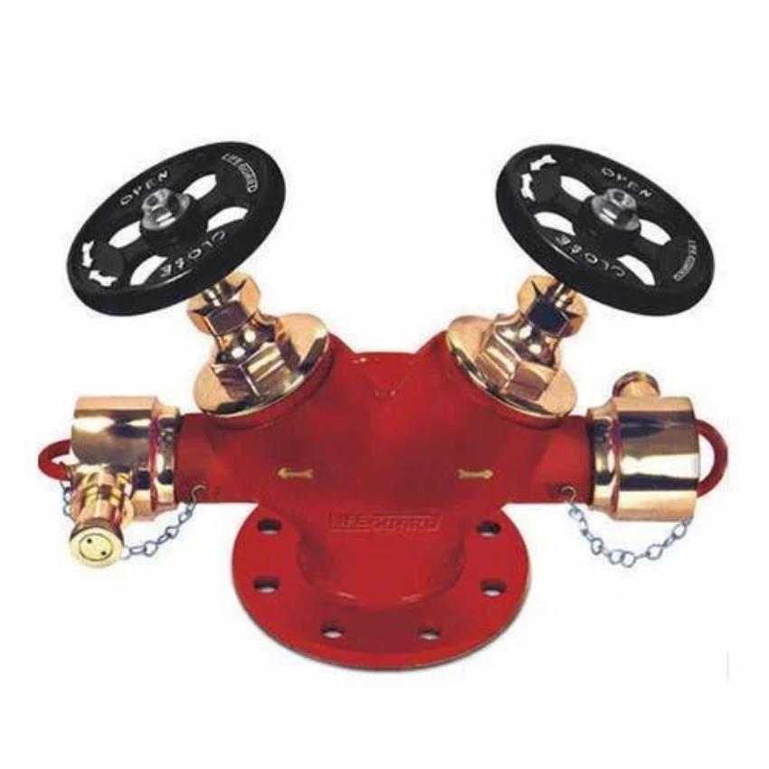 Double Outlet Hydrant Valve