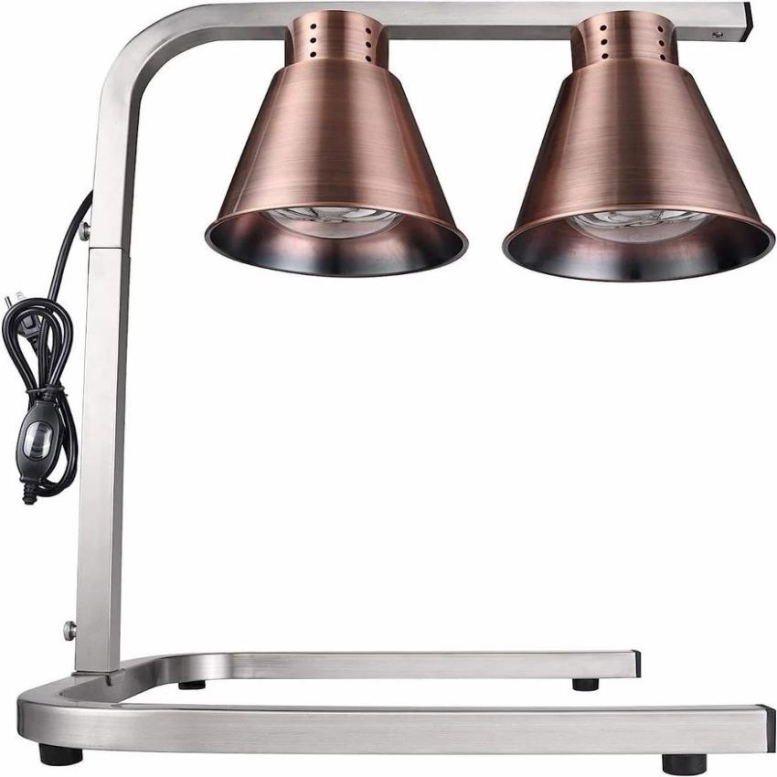 Double Infrared Food Heating Lamp