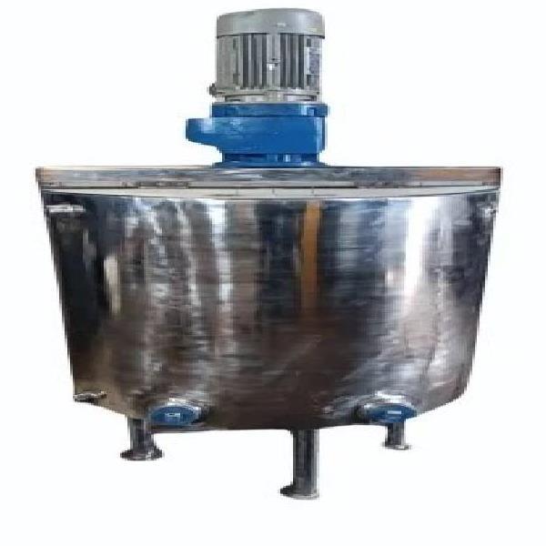 Semi Automatic Double Jacketed Mixing Tank