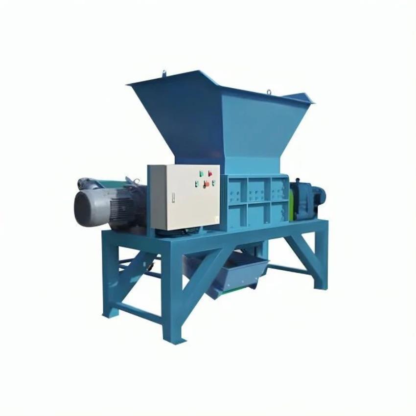 Double Shaft Plastic Bottle Shredding Equipment