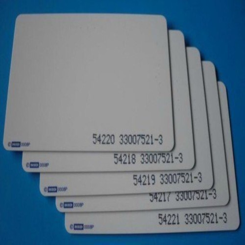Double Sided HID Proximity Access Card 30 Mil