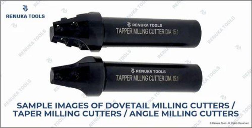 Carbide Tipped Dovetail Milling Cutter