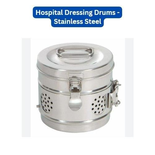 Hospital Stainless Steel Dressing Drum