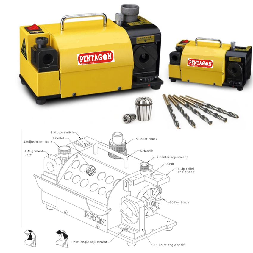 Drill Bit Re-Sharpener MR 26A