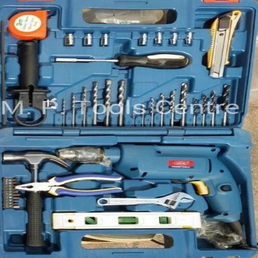 Impact Drill Machine with Hand Tools Kit