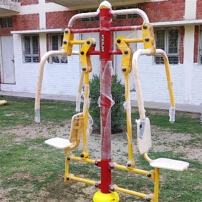 Dual Chest Press Exercise Chair