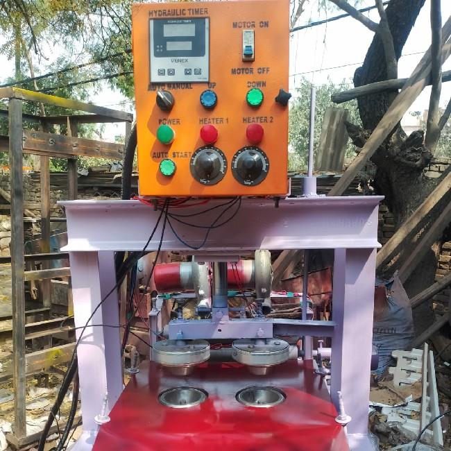 Dual Die Paper Plate Production Machine