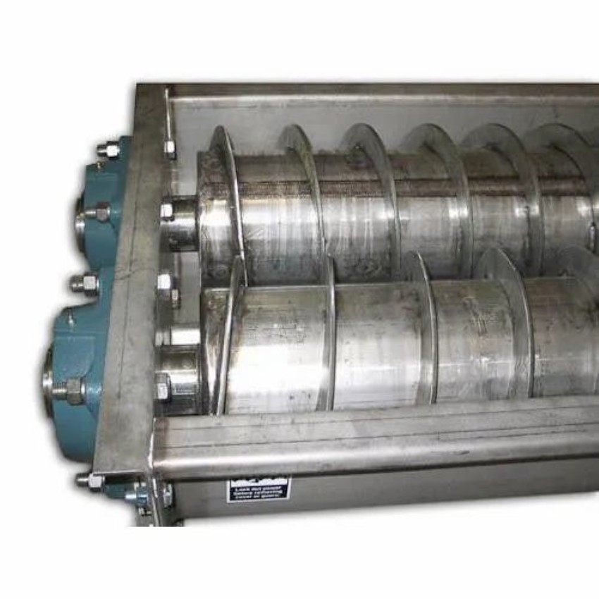 Dual Screw Feeder Conveyor