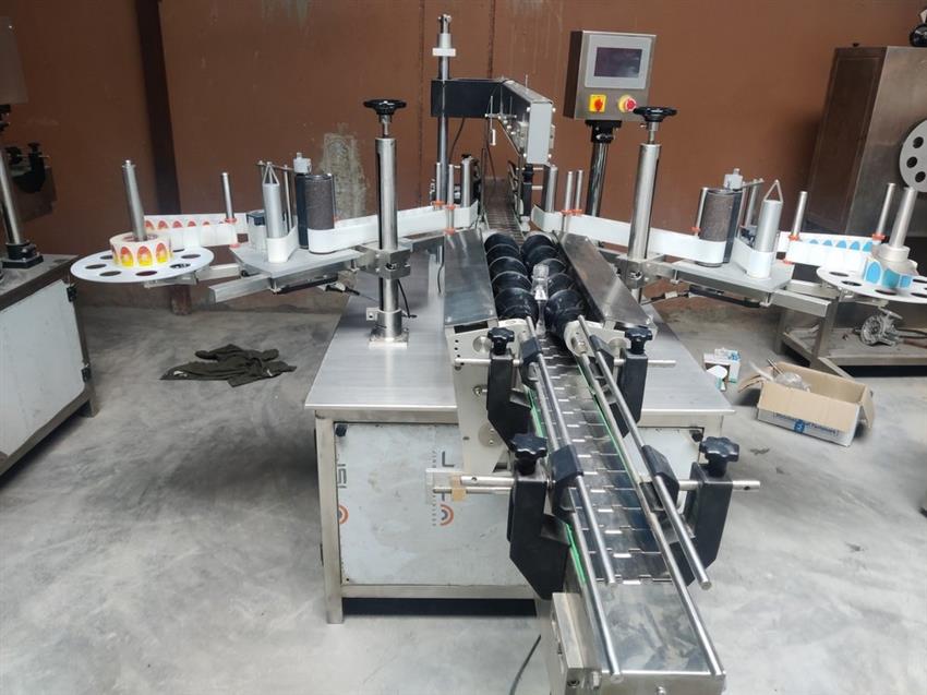 Dual Side Label Printer Machine