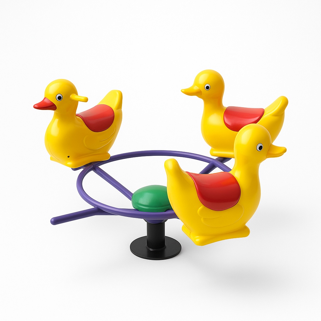 Duck Metal Merry Go Round